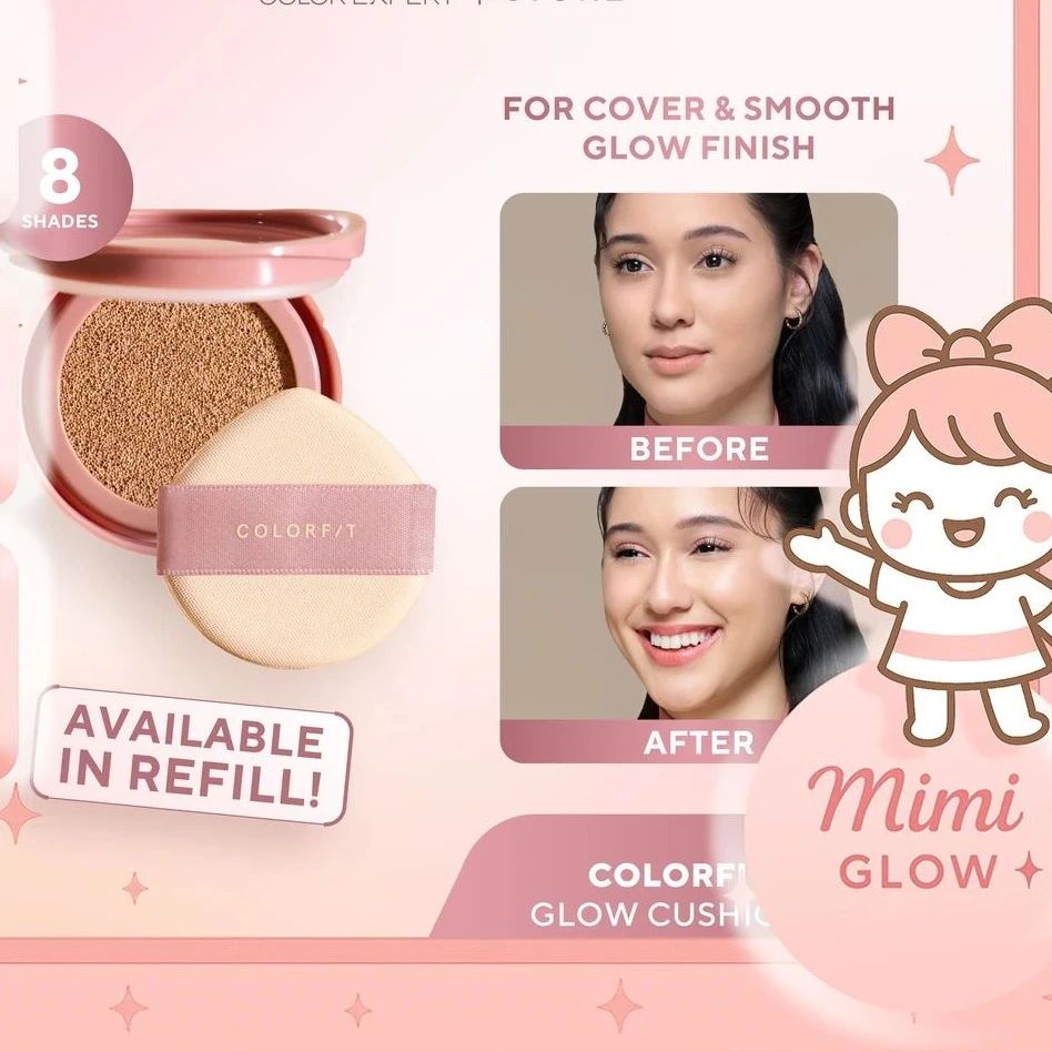 Promo Wardah Perfect Glow Cushion Colorfit - [full & Refil] Chusion ...