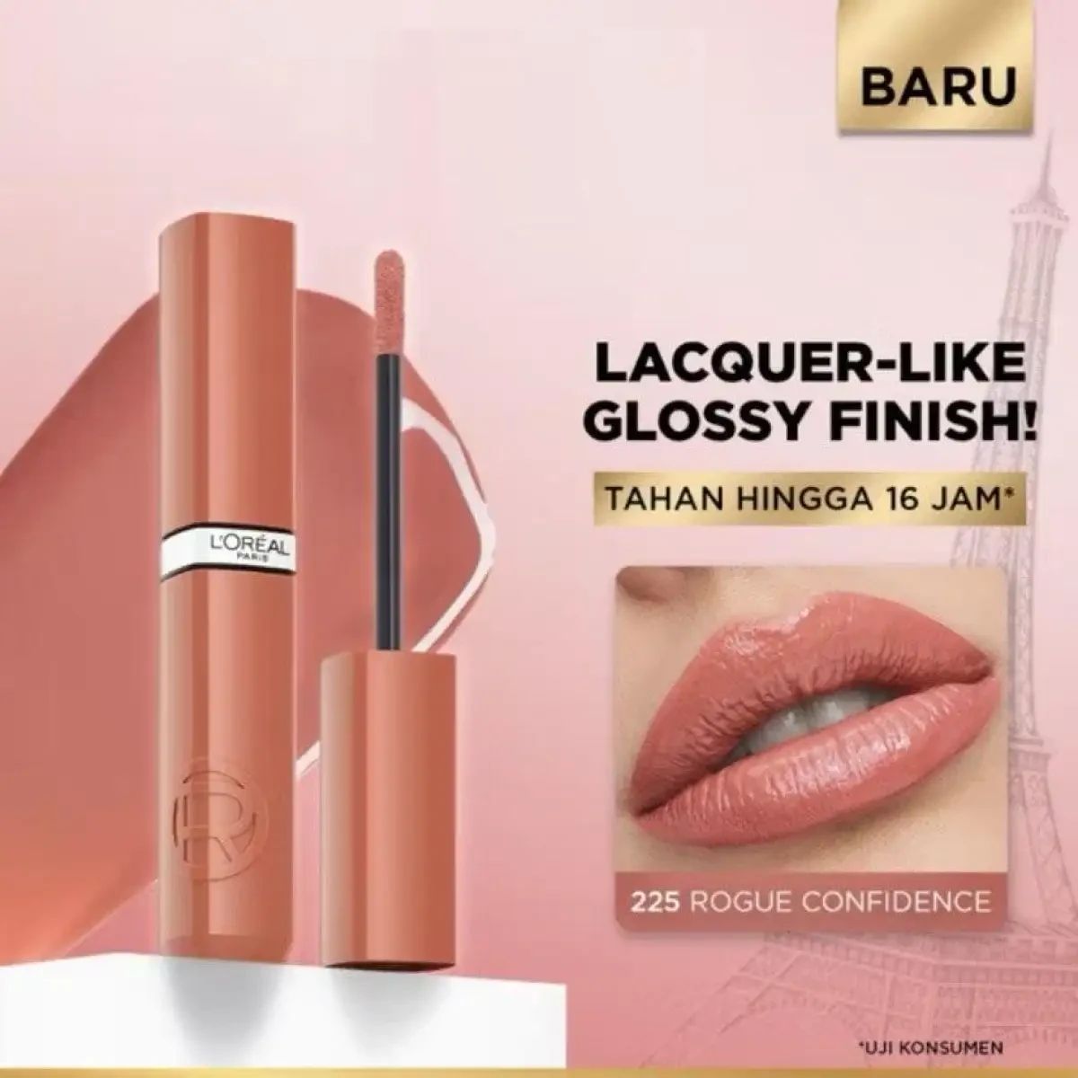 Promo L'oreal Paris Infallible Laque Resistance - Lip Cream Glossy Pigmented Nyaman Lipstik Transferproof Longlasting Hingga 16 Jam Diskon 33% Di Seller Lunadorii - Kayu Putih, Kota Jakarta Timur