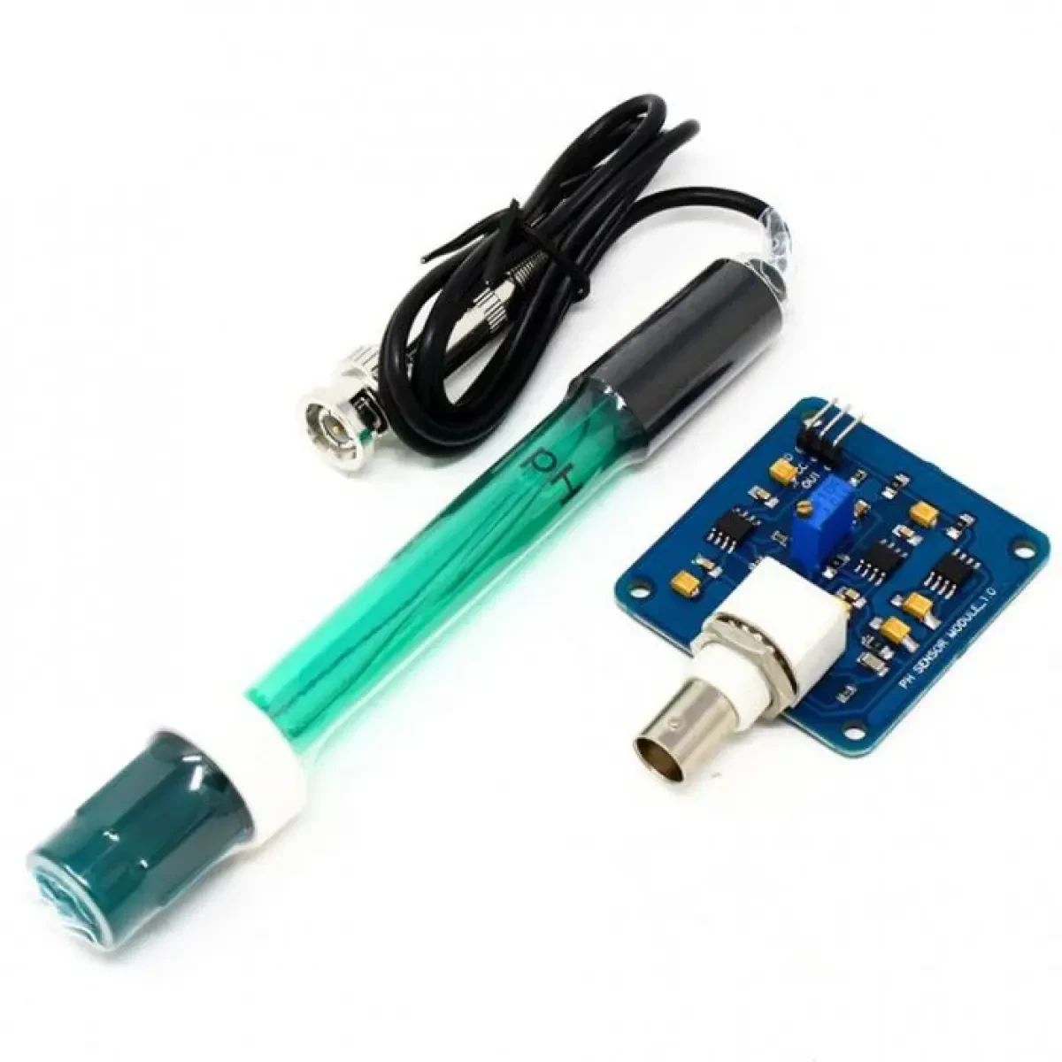 Jual Sensor Ph Meter Module Ph-4502c | Probe Electrode Untuk Arduino ...