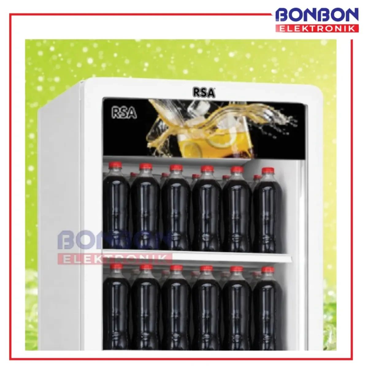 Jual Rsa Showcase Display Cooler 407l Ruby-410 / Ruby 410 / Ruby410 ...