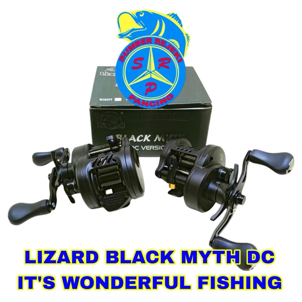 Jual Reel Lizard Black Myth DC Version Di Seller La_shop