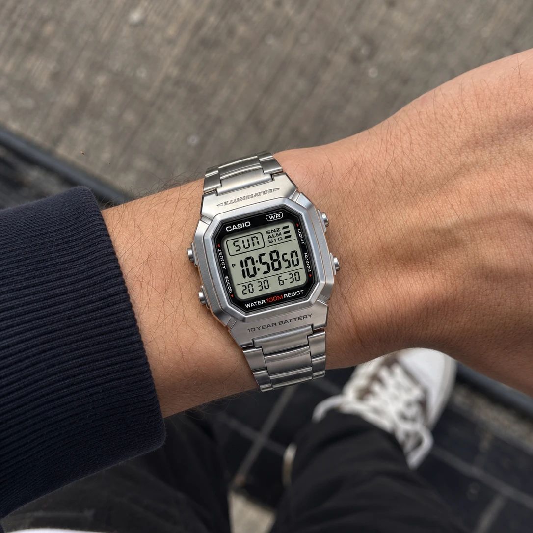 Promo Casio W-800hd-1avdf Jam Tangan Pria Digital Original Stainless ...