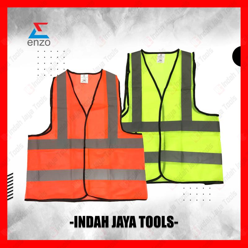 Jual Enzo Garis Rompi Jaring High Lines Reflective Safety Vest