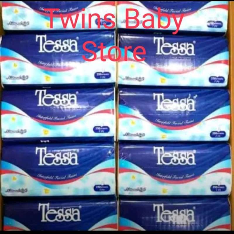 Promo tissue tessa 250 sheets 2 ply 1 dus|Dus tisu tessa|dus tessa