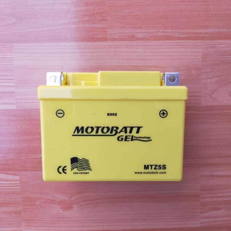 Promo Aki Motor Kawaski Ninja 150 Rr Motobatt Mtz5S Original Aki Kering
