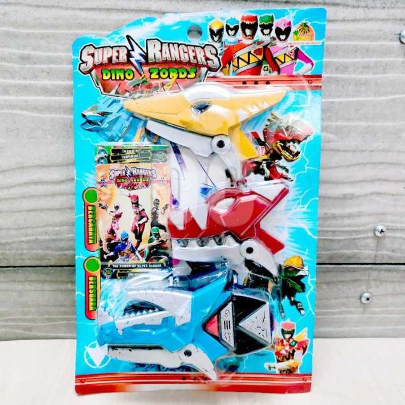 Jual Super Rangers Dino Zords|Gelang Jam Power Rangers Dino Charge di ...