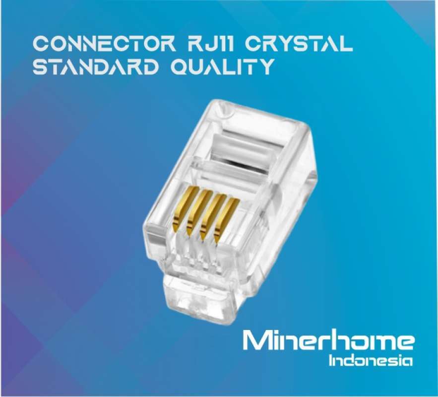 Jual Konektor Telepon Rj11 Connector 4 Pin Original Murah - Harga ...