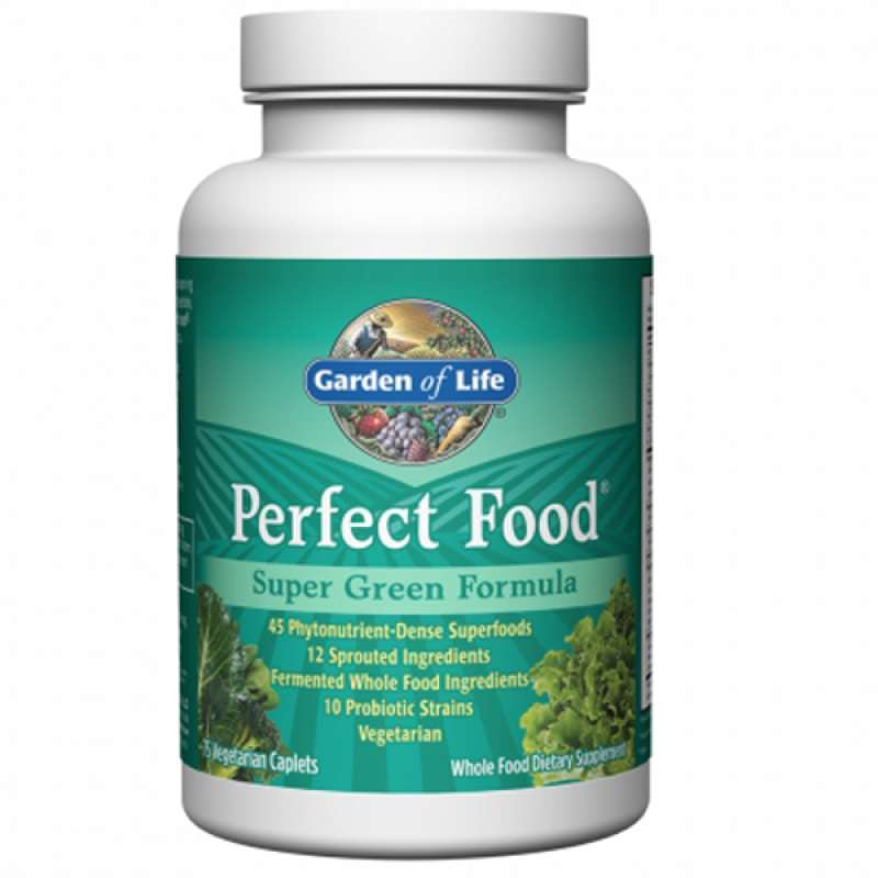 Promo Garden of Life Perfect Food, 75 Caplets Diskon 25 di Seller