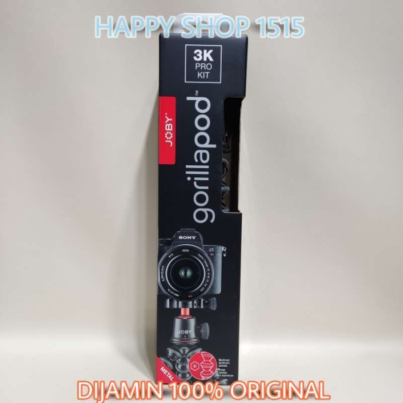 Promo JOBY GORILLAPOD 3K PRO KIT / JOBY 3K PRO KIT ORIGINAL /FLEXIBLE ...