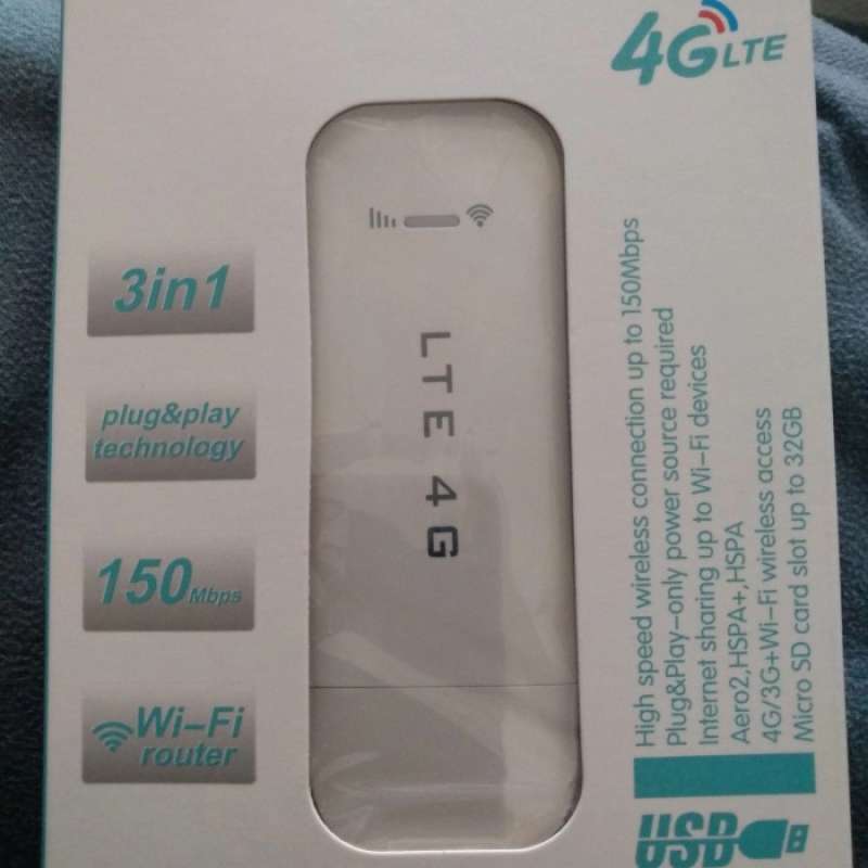 Promo Usb Modem 4G LTE Unlock all operator Diskon 23 di Seller Tikno