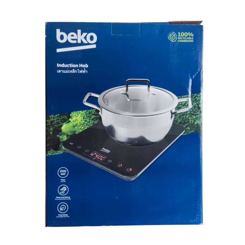 Jual Beko Induction Hob HPI 51012B Glass Design Kompor Induksi Gratis