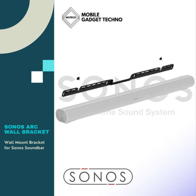 Jual Sonos ARC Wall Soundbar Mount Holder Bracket Accesories Breket Dinding Multicolor di