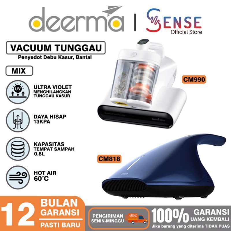 Promo DEERMA VACUUM CLEANER UVC PENYEDOT DEBU TUNGAU ANTI DEBU KASUR