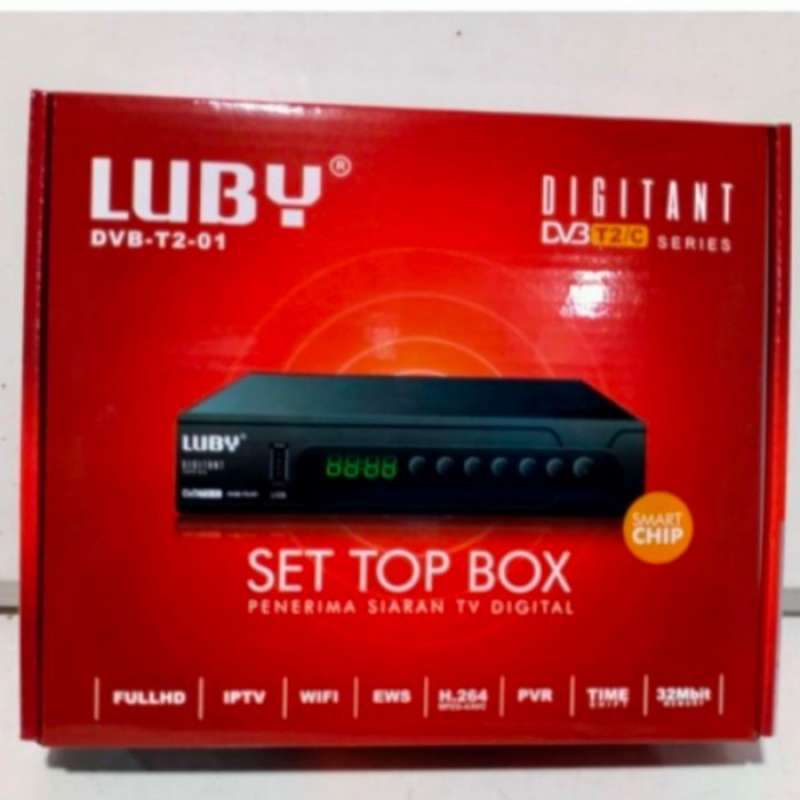 Jual SET TOP BOX (STB) LUBY TV ANALOG KE DIGITAL di Seller Emma Store