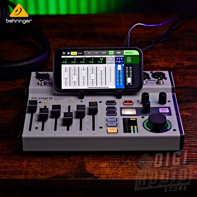 Jual Audio Mixer Digital Behringer Flow 8 Usb Soundcard Recording