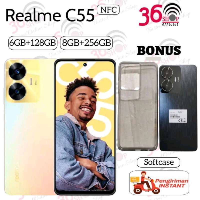 Jual Realme C55 NFC 6+128 di Seller Watyuneeds - Cilembang, Kota ...