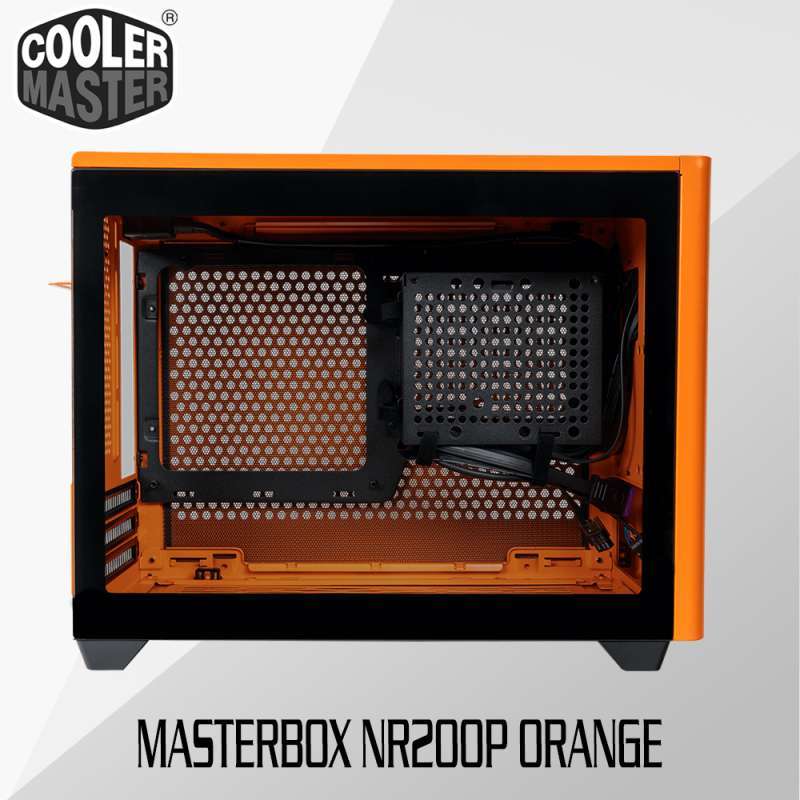 Promo Cooler Master NR200P Orange Case Mini ITX Diskon 24 di Seller