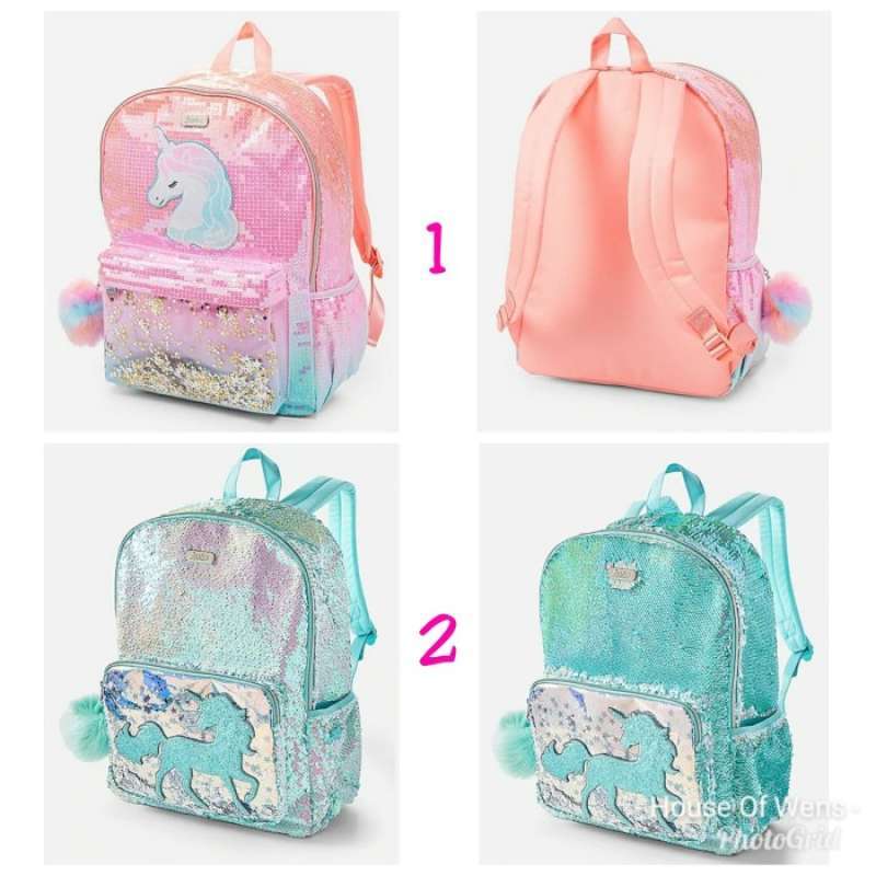 Promo Justice Unicorn Ombre Shaky Backpack - Tas Backpack Justice ...