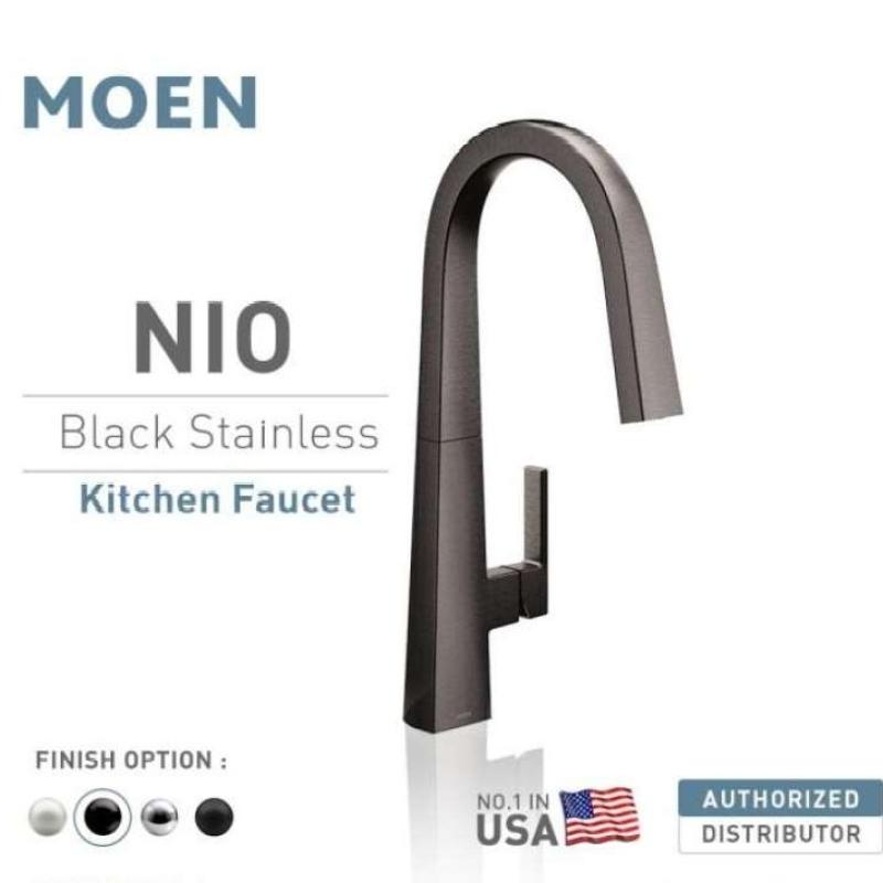 S75005bl Jual Nio Black Stainless One-handle Pulldown Kitchen Faucet S75005bls ...