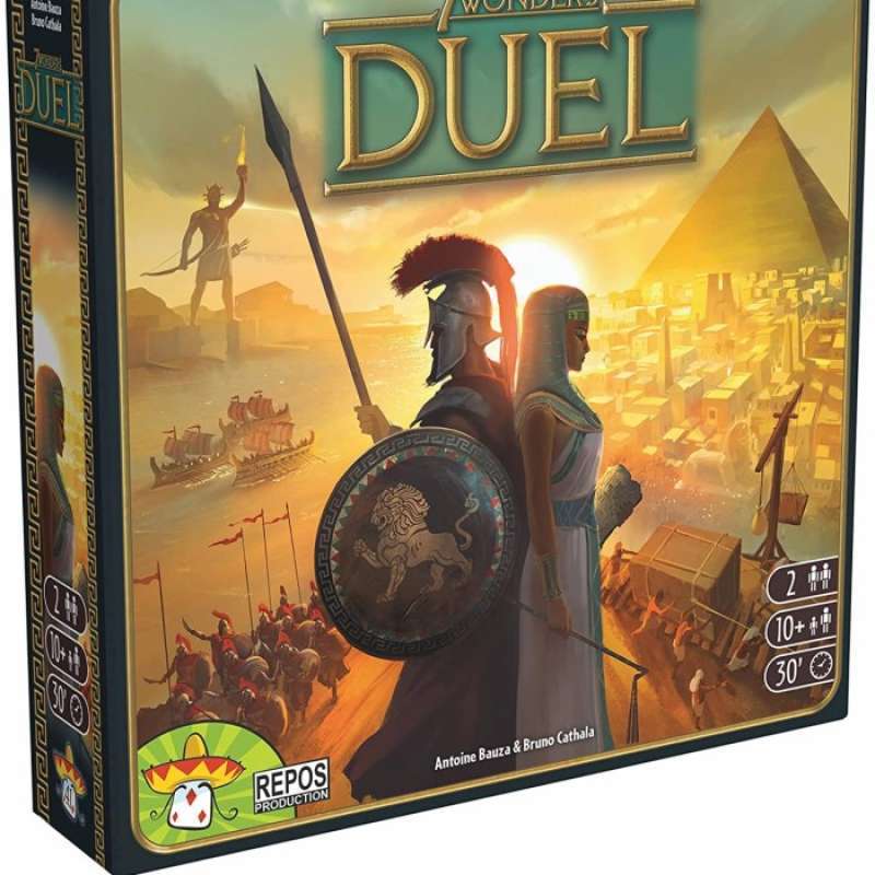 Jual 7 Wonders Duel + Pantheon Expansion Board Game di Seller Almaheera Shop Kalibata, Kota