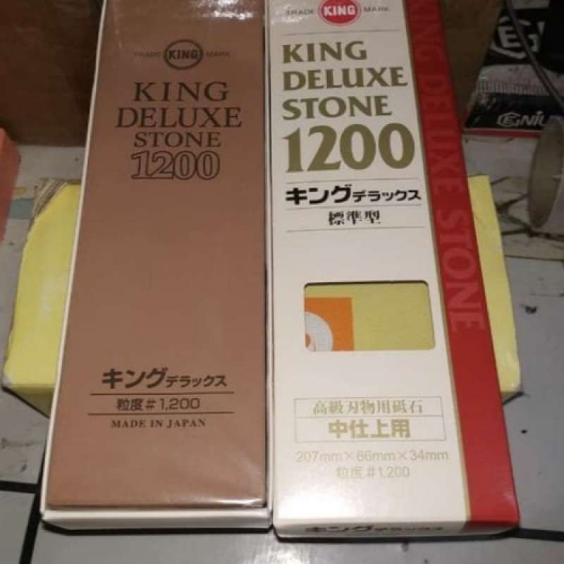 Promo Sharpening Stone Trade Mark King Deluxe Stone Batu Asah Grade