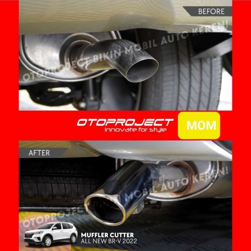 Promo Muffler / Tutup Buntut Knalpot Stainless All New BRV 2022