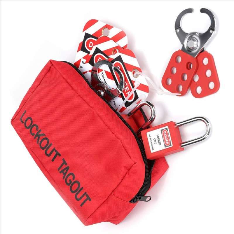 Promo Lockout Tagout Kit - Safety Lockout Padlocks Loto Hasps Lockout ...