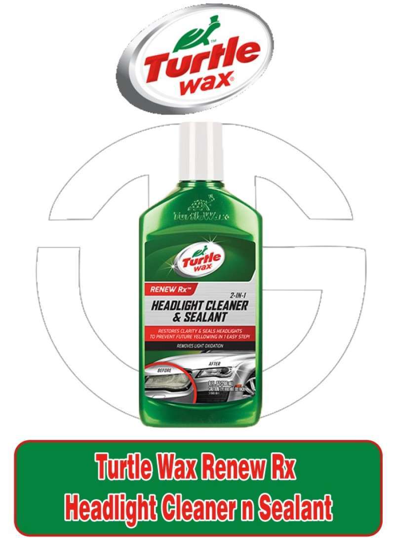 Jual Turtle Wax HEADLIGHT CLEANER & SEALANT 266 mL 71523 di Seller