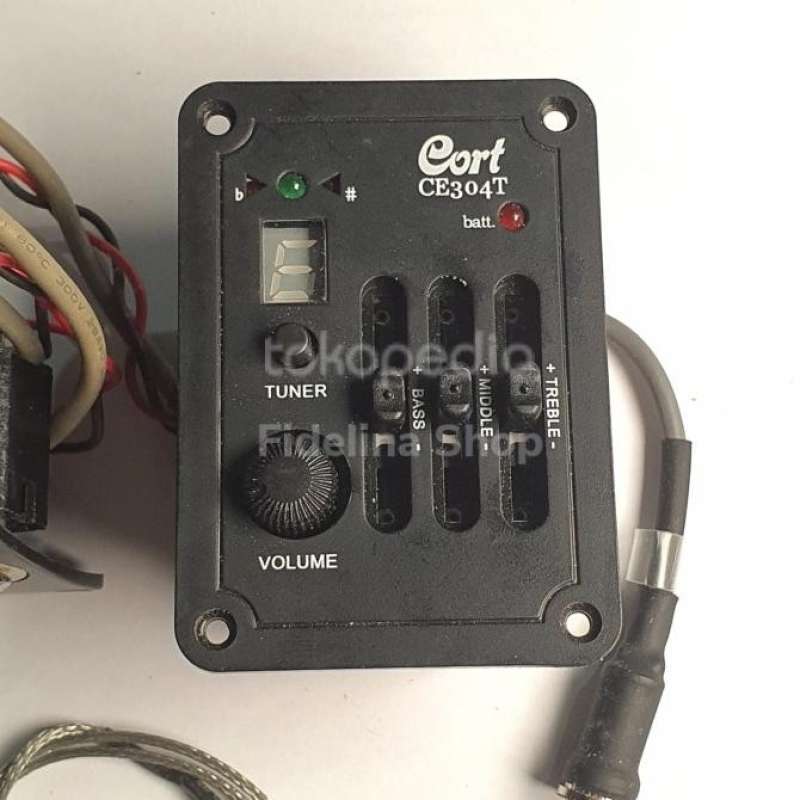 Jual Hanya Disiniiii Preamp Equalizer Eq Gitar Akustik Cort Ce304t