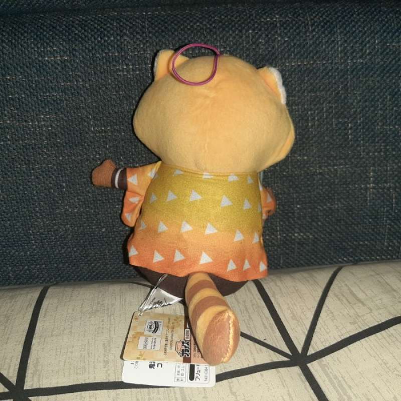 Puchi Rascal Demon Slayer Jual Nuigurumi Zenitsu Agatsuma X Rascal Puchi Boneka Plush Demon ...