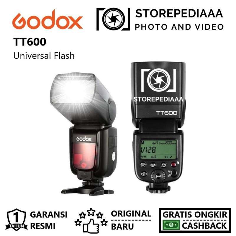 Jual Godox TT600 Universal Flash Camera di Seller Storepediaaa ...