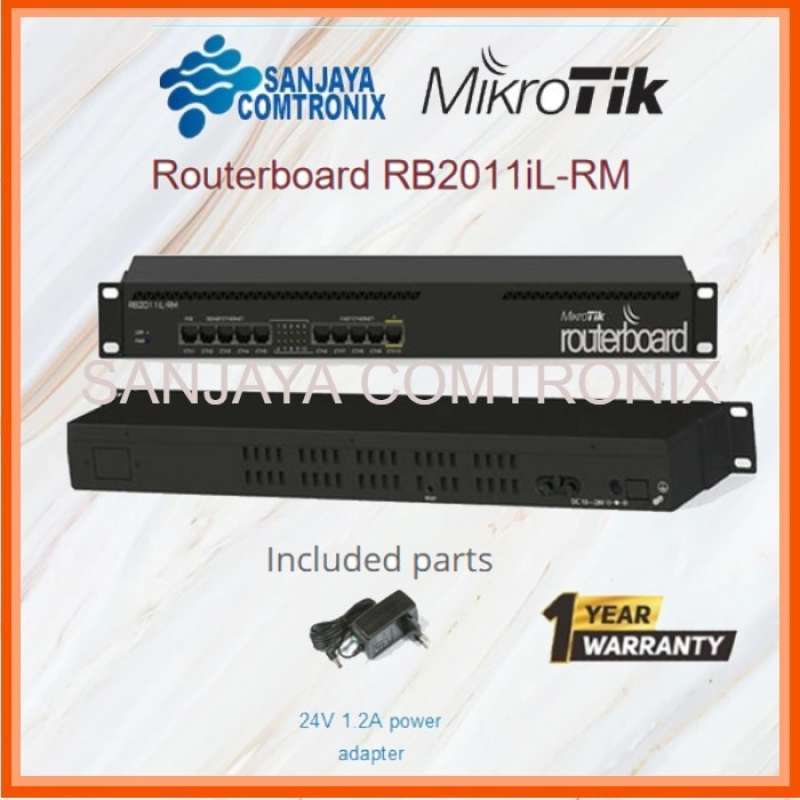 Mikrotik Rb2011il Promo MIKROTIK RB2011iL-RM RouterBoard Diskon 23% di Seller Minao Store ...