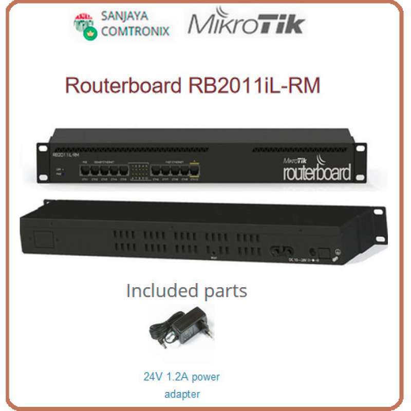 Mikrotik Rb2011il Promo MIKROTIK RB2011iL-RM RouterBoard Diskon 23% di Seller Minao Store ...