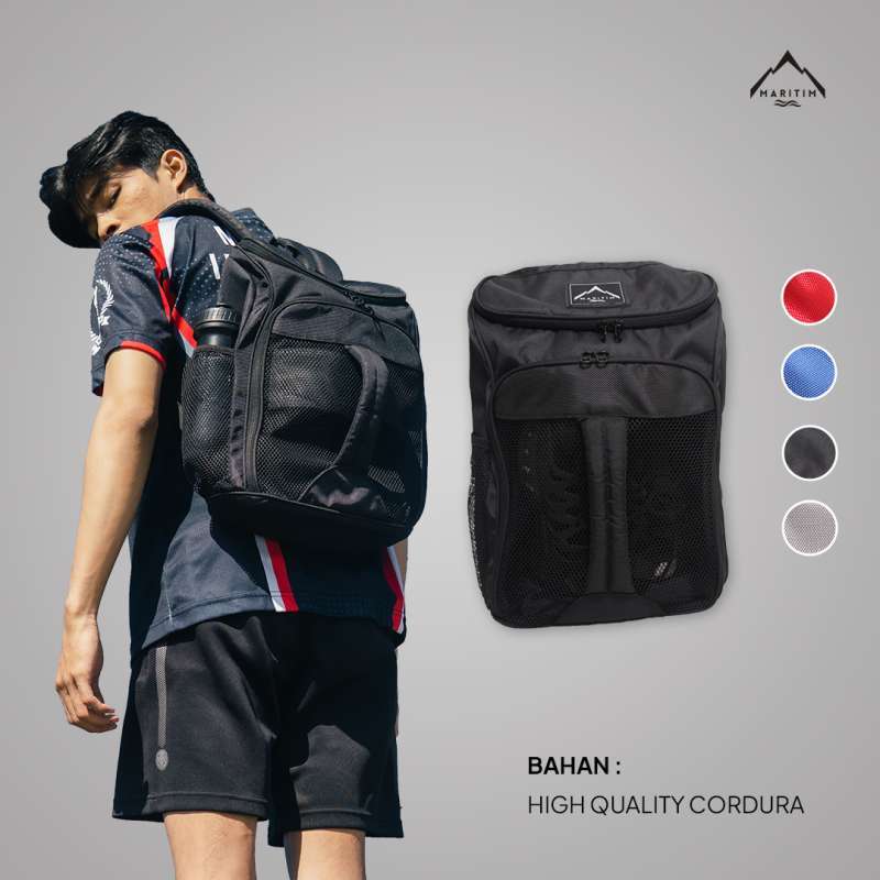 Promo Tas Ransel Multifungsi Olahraga Futsal Basket Badminton Sepatu ...