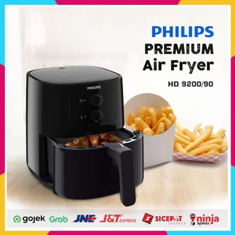 Promo Philips Premium Airfryer HD9200/90 Air Fryer 4L HD 9200/90 1400