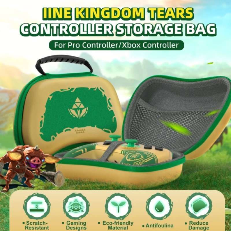 Jual Nintendo Switch IINE Totk Tears Of Kingdom Pro All Controller Bag ...