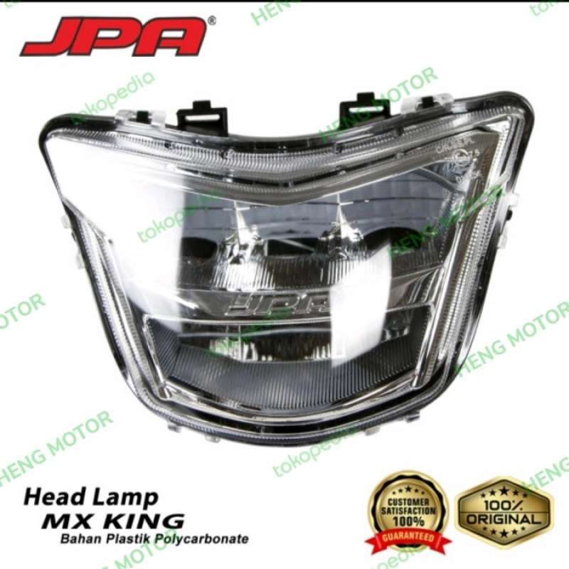Promo Lampu depan LED MX KING / HEADLAMP JPA MX KING LED Diskon 23 di