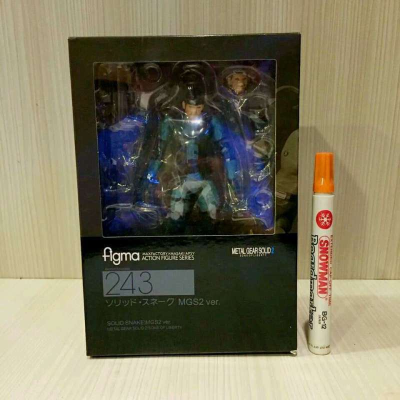 Jual figma mainan action figure Figma solid snake MGS2 ver. Figma 243 ...