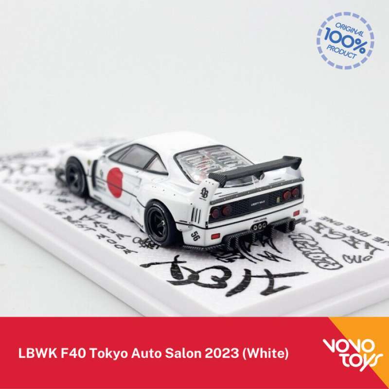 Jual Inno 1/64 Lbwk Ferrari F40 Tokyo Auto Salon 2023 White Inno64 Di ...