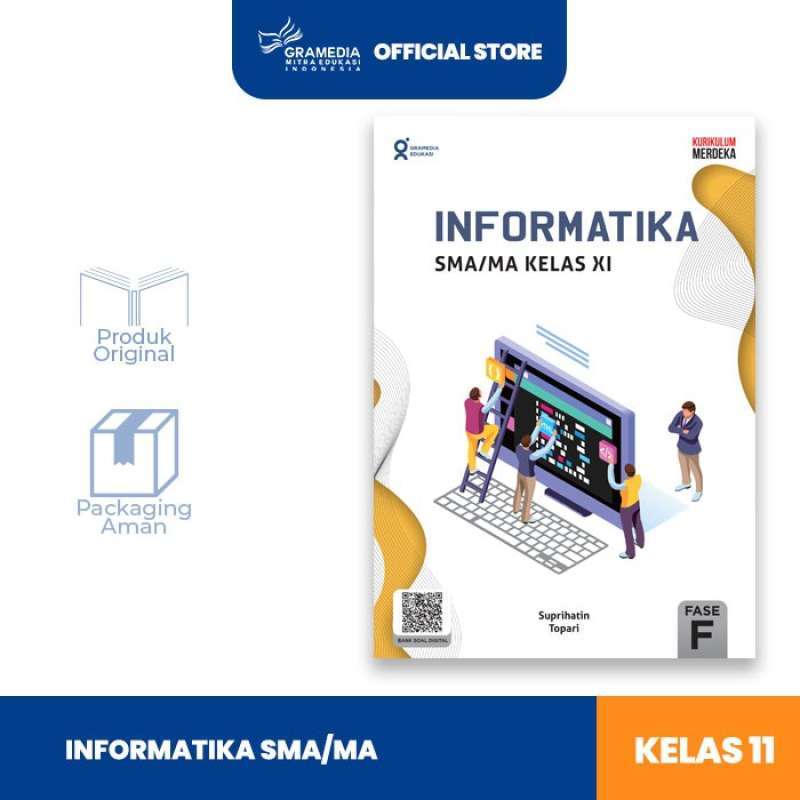 Promo Buku Informatika SMA/MA Kelas 11 - Kurikulum Merdeka Diskon 28% ...