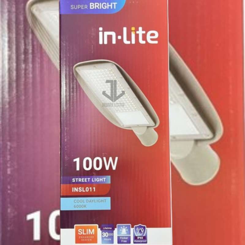 Jual Inlite Insl011 Lampu Jalan Pju Led 100w Ip65 Street Light Inlite