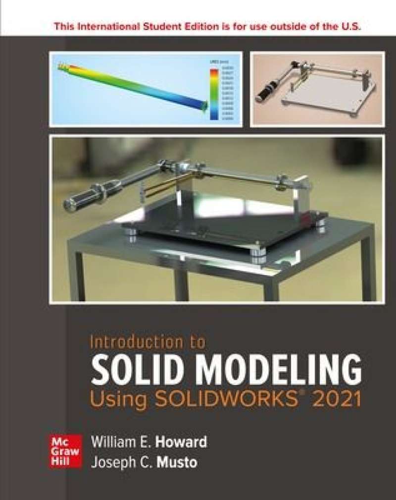 Intro Solidworks Modeling Model Promo Buku Introduction To Solid Modeling Using Solidworks 2021 ...