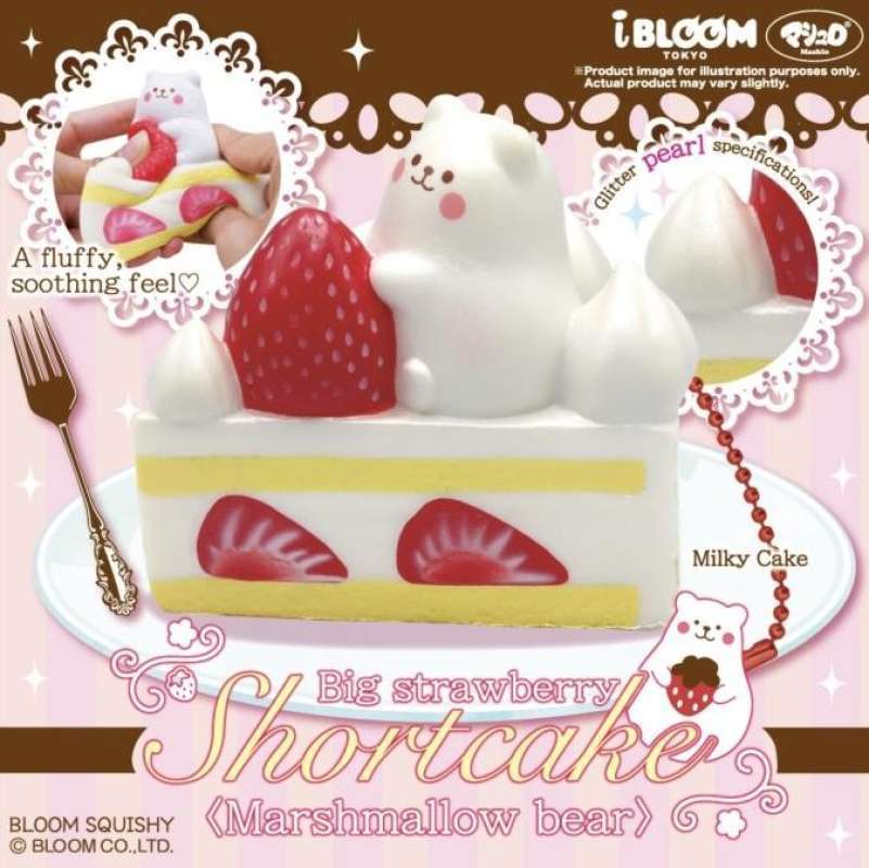 Promo Mainan Terbaru I Bloom Marshmallow Bear Cake Licensed