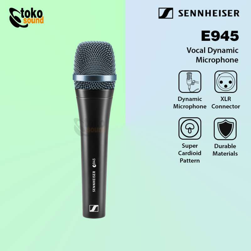 E 945 Review Sennheiser E945 Supercardioid Dynamic Vocal