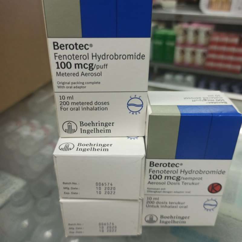 Jual berotec 100 mcg inhaler / box di Seller Sehat Shop - Pal Meriam ...