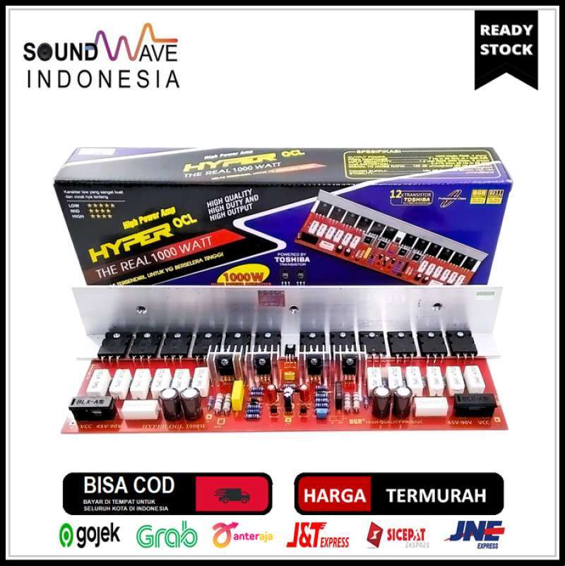 Promo KIT HYPER OCL 1000W MONO AMPLIFIER Diskon 23% di Seller