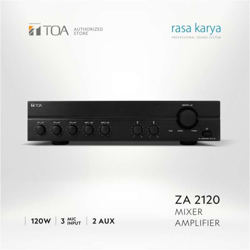 Promo TOA ZA 2120 amplifier ZA2120 ampli Diskon 23% di Seller