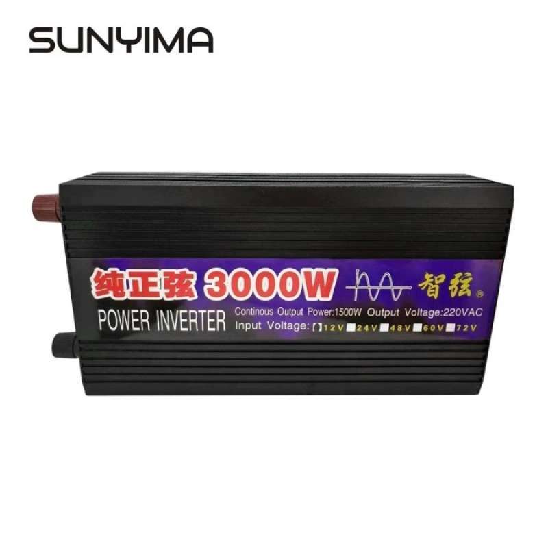 Promo Power Inverter Solar Panel PLTS PSW Pure Sine Wave 3000 Watt 12