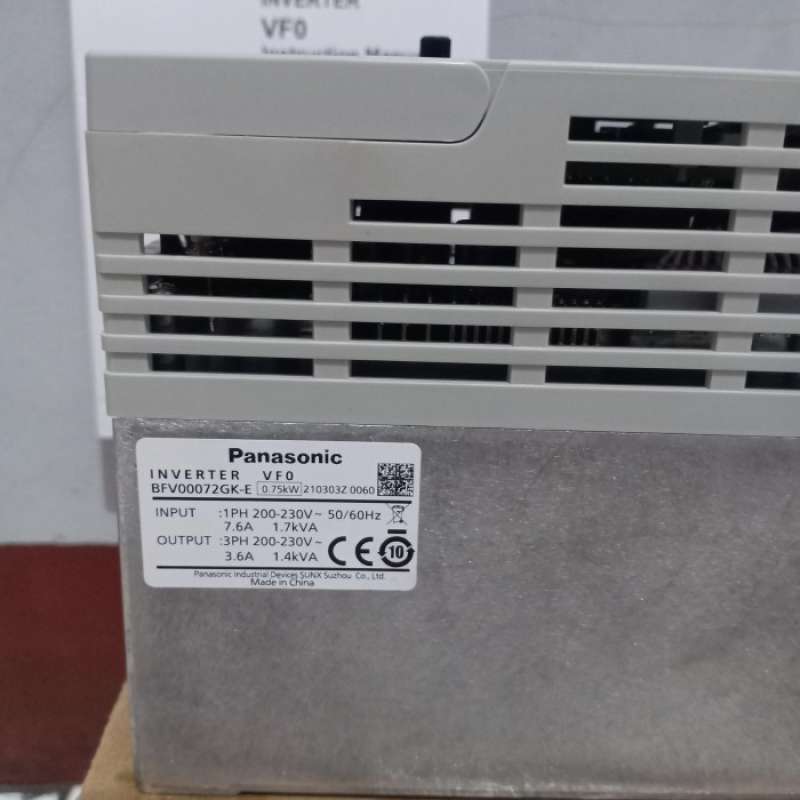 Panasonic Inverter VF0 BFV00022DK - 220V 0,2KW - Usato Testato Funzionante