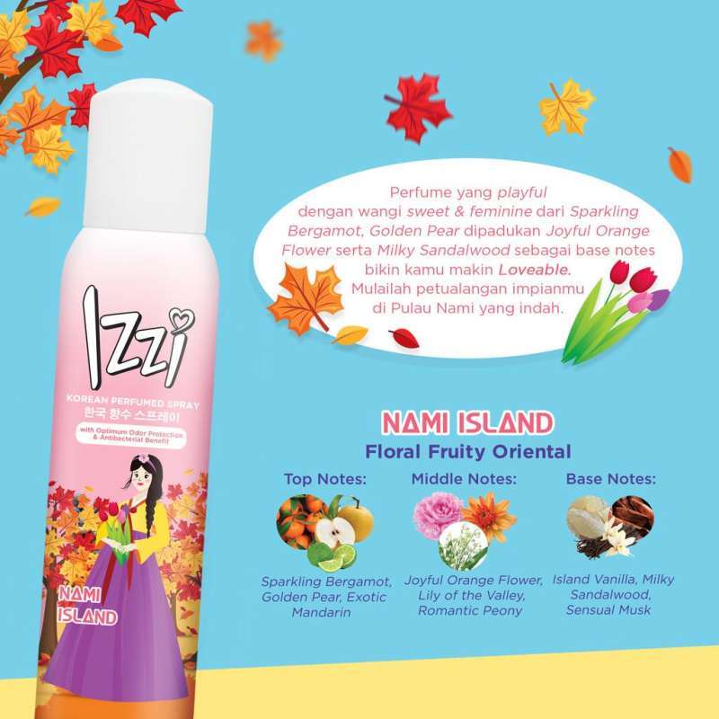 Jual Izzi Korean Perfumed Spray 150ml Parfum Wanita Di Seller